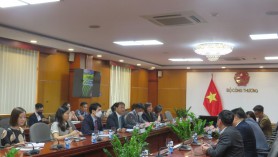 Thứ trưởng Bộ Công Thương Đỗ Thắng Hải tiếp Tổng giám đốc điều hành Tập đoàn Central Retail Việt Nam