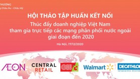 Mời tham gia Hội nghị  Kết nối doanh nghiệp Việt Nam với các nhà phân phối