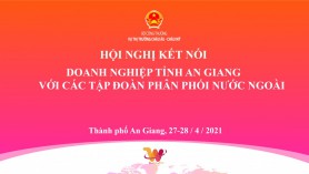 Tổ chức Hội thảo kết nối doanh nghiệp tỉnh An Giang với các tập đoàn phân phối nước ngoài