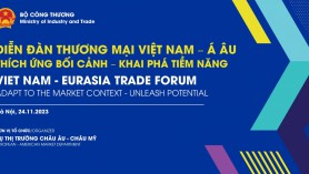Mời tham dự Diễn đàn hợp tác thương mại với các đối tác khu vực Á - Âu 2023