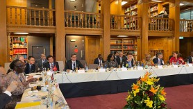 Minister of Industry and Trade Nguyen Hong Dien attended the discussion on trade and climate on the sideline of 12th WTO Minister Conference (MC12)