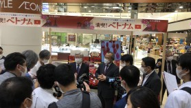 Khai trương Tuần hàng Việt Nam tại hệ thống siêu thị AEON tại Nhật Bản