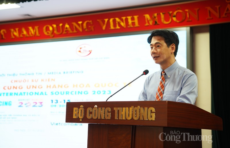 Bộ Công Thương họp báo giới thiệu thông tin Chuỗi sự kiện cung ứng hàng hoá  quốc tế 2023